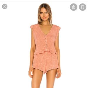 Never worn Beach Bunny Romper